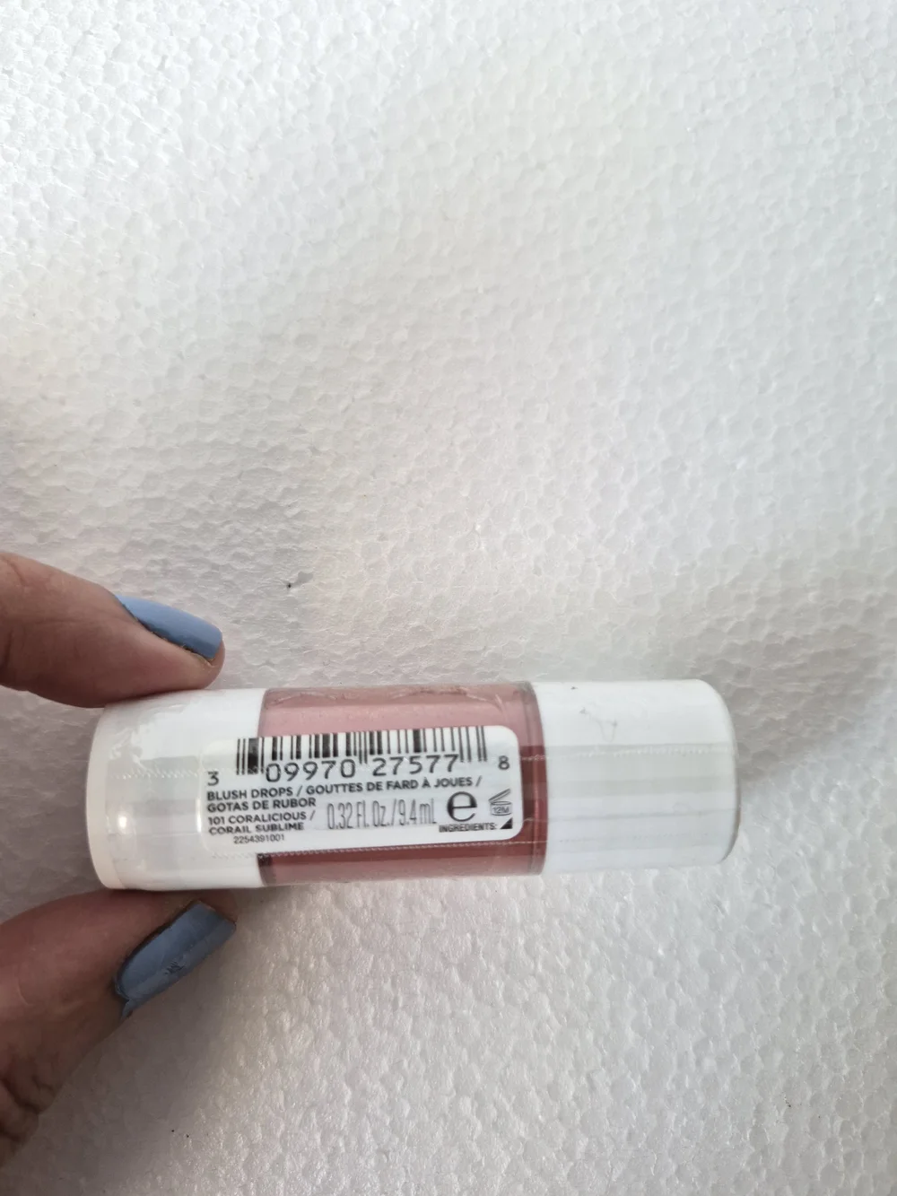 Revlon Glimmer Blush Drops Cream Blush Stick Duo Pink Peach OS
